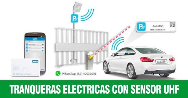 tranquera electrica control de acceso vehicular galton systems venta camaras de seguridad surco lima peru